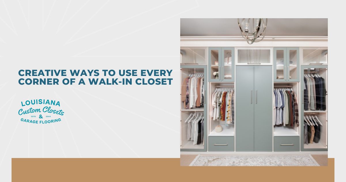 Creative Ways to Use Every Corner of a Walk-In Closet