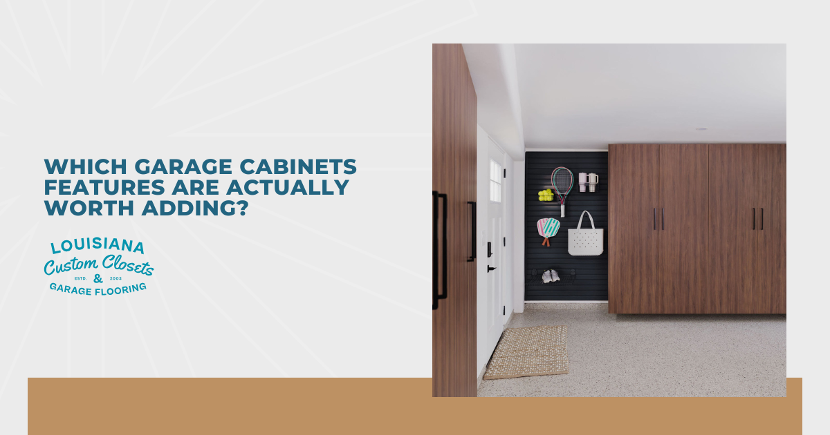Which Garage Cabinets Features Are Actually Worth Adding?