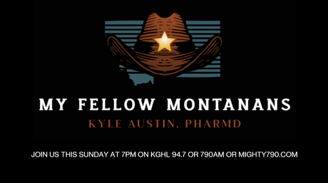 Logo with cowboy hat and text: 