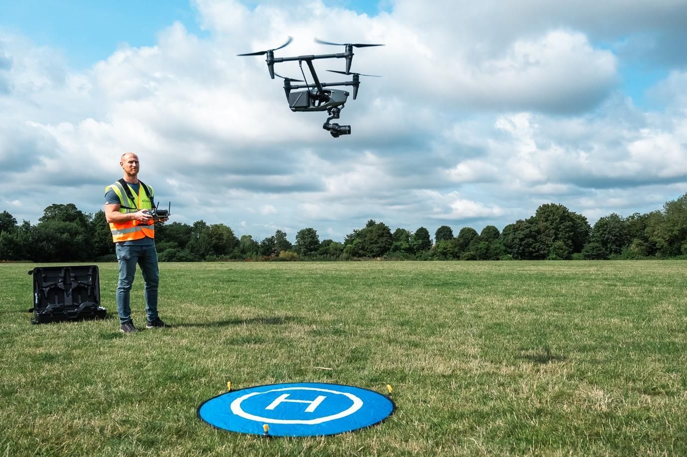 flying drone