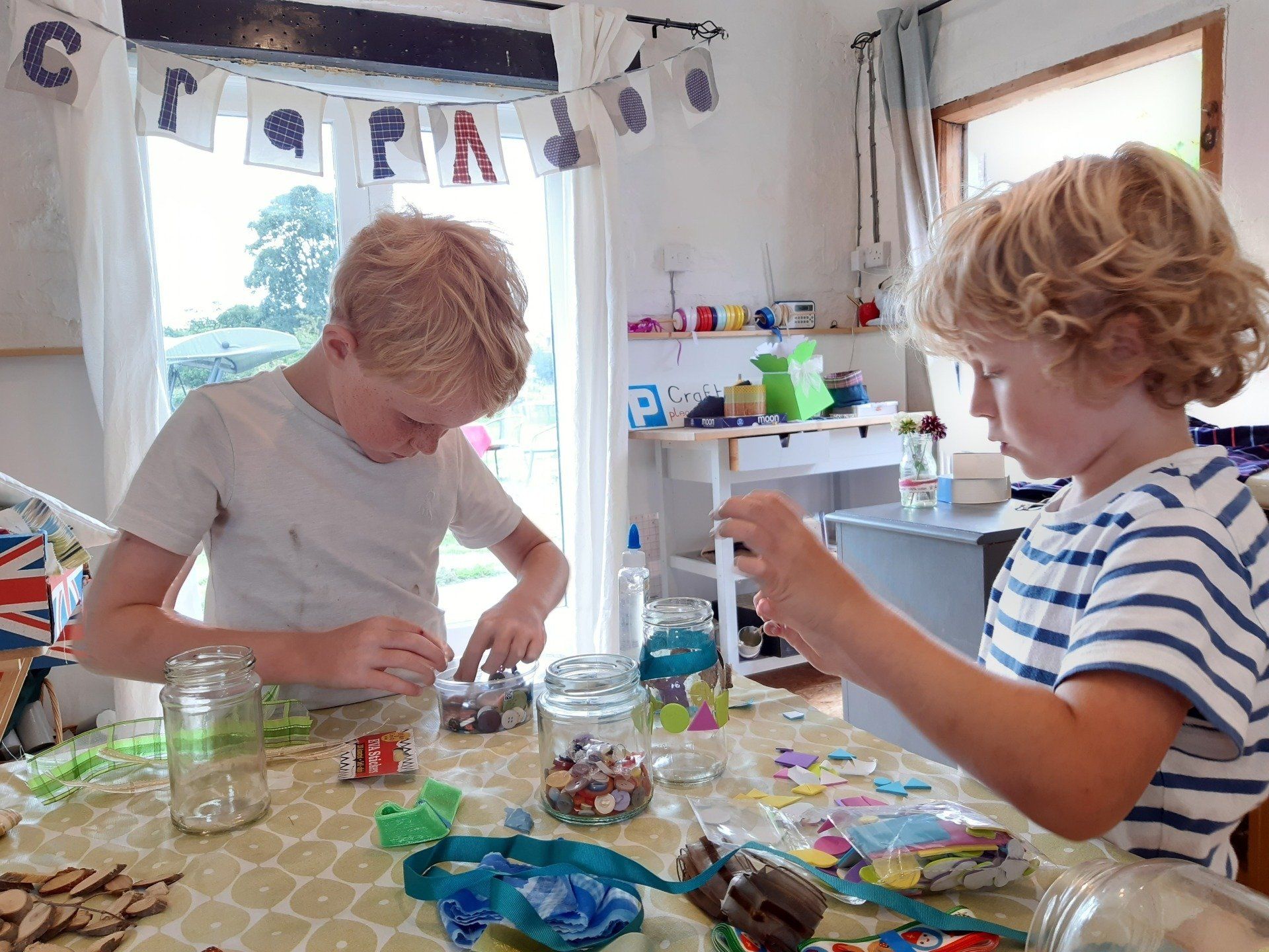 family craft activity workshop in Cheshire for children and adults