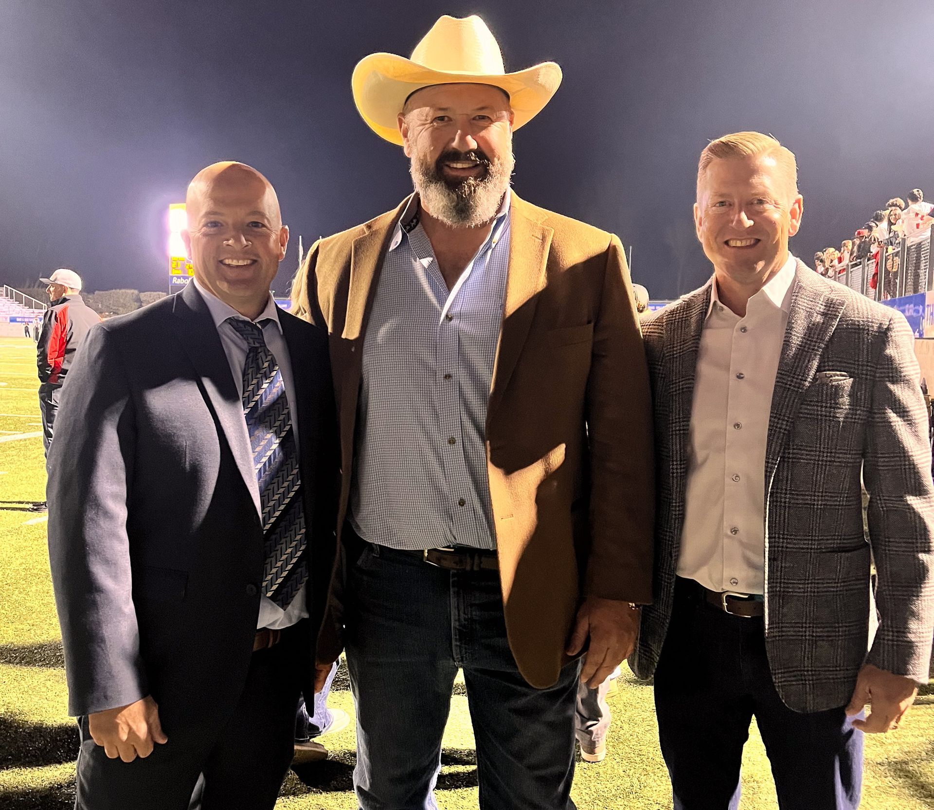 Jeff Guerra '92, Dirk Giannini '91, and Mark Campion '94