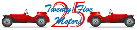 Logo for Demo Auto Repair: text with a gear icon, red and navy colors.