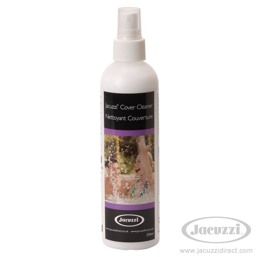 Bouteille de nettoyant pour couverture de spa Jacuzzi avec embout pulvérisateur.