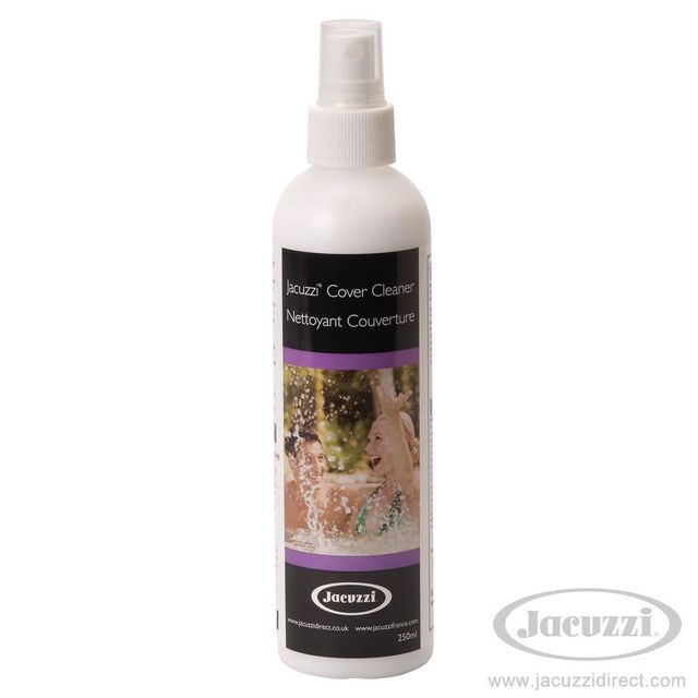 Bouteille de nettoyant pour couverture de spa Jacuzzi avec embout pulvérisateur.