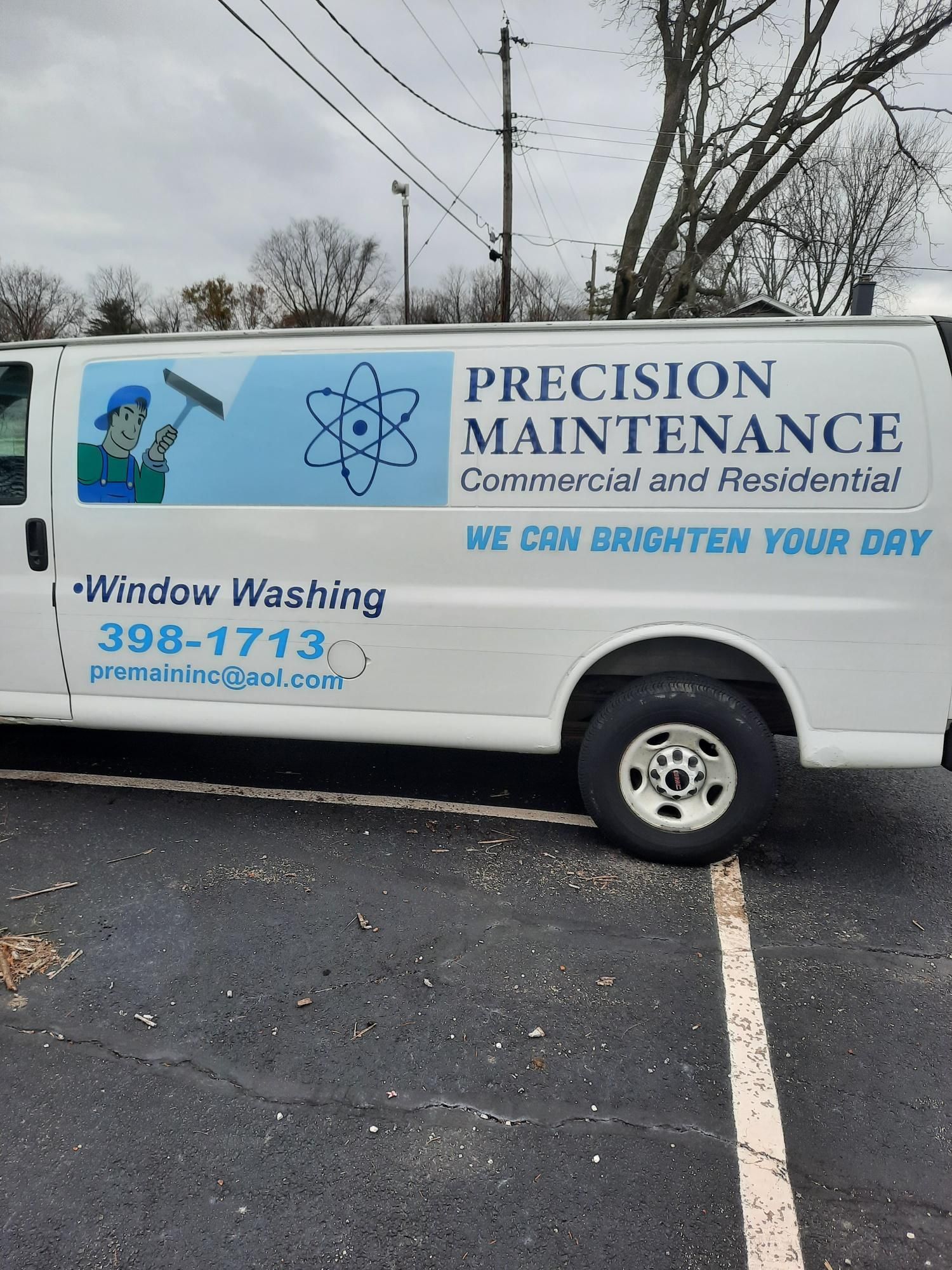 Precision Maintenance services vehicle | Champaign, IL | Precision Maintenance