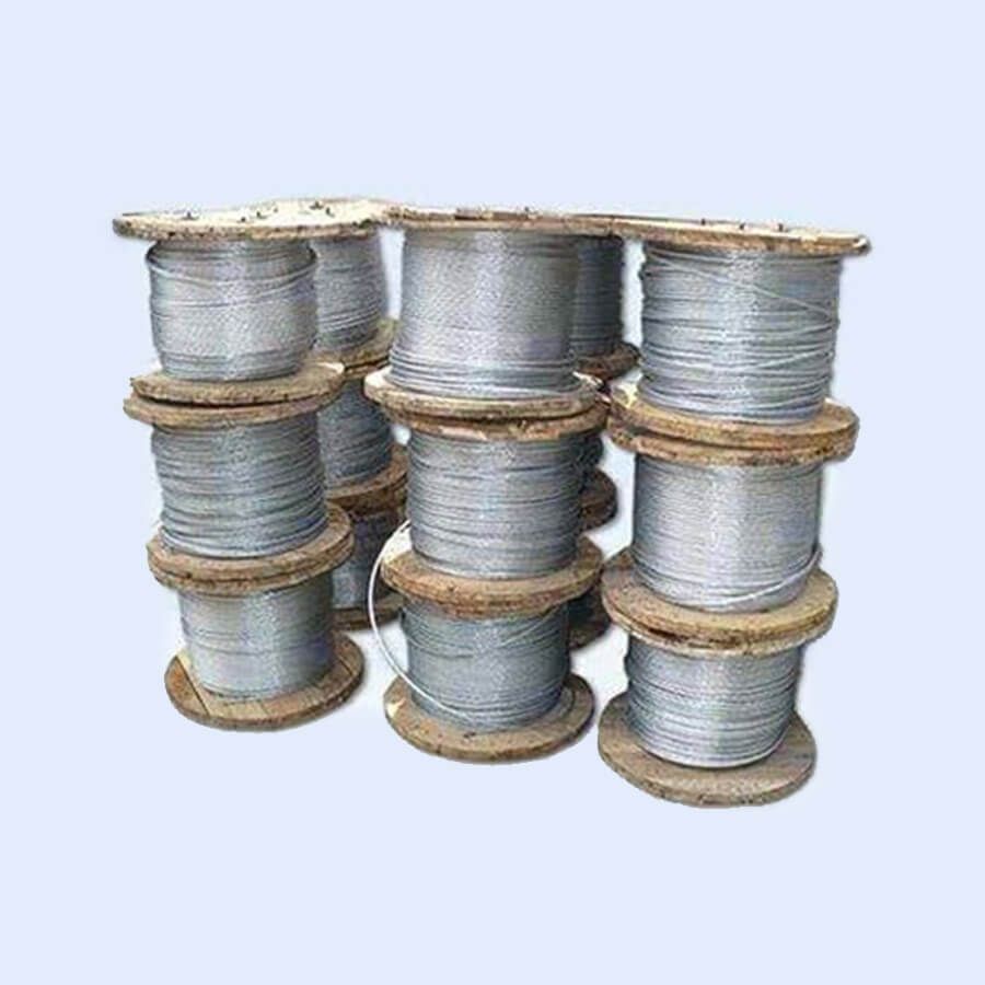 Cables y Guayas Algofer - Guaya galvanizada alma de fibra
