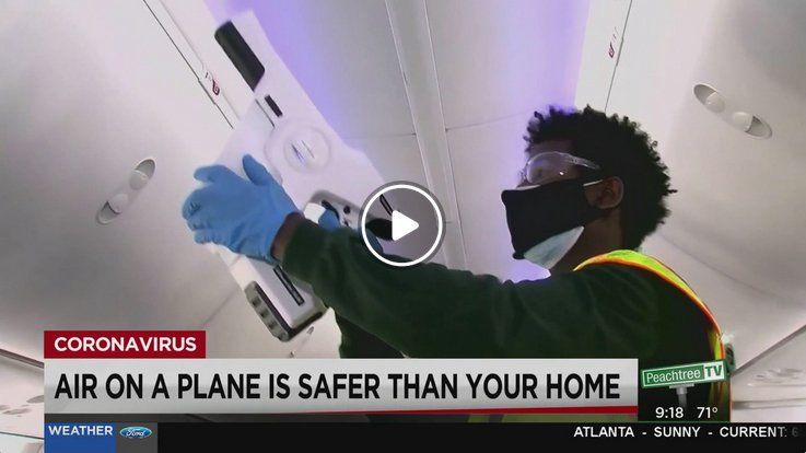 Disinfection Of Plane In News