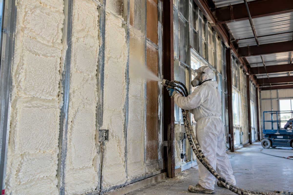 Commercial spray foam insulation in Killeen TX