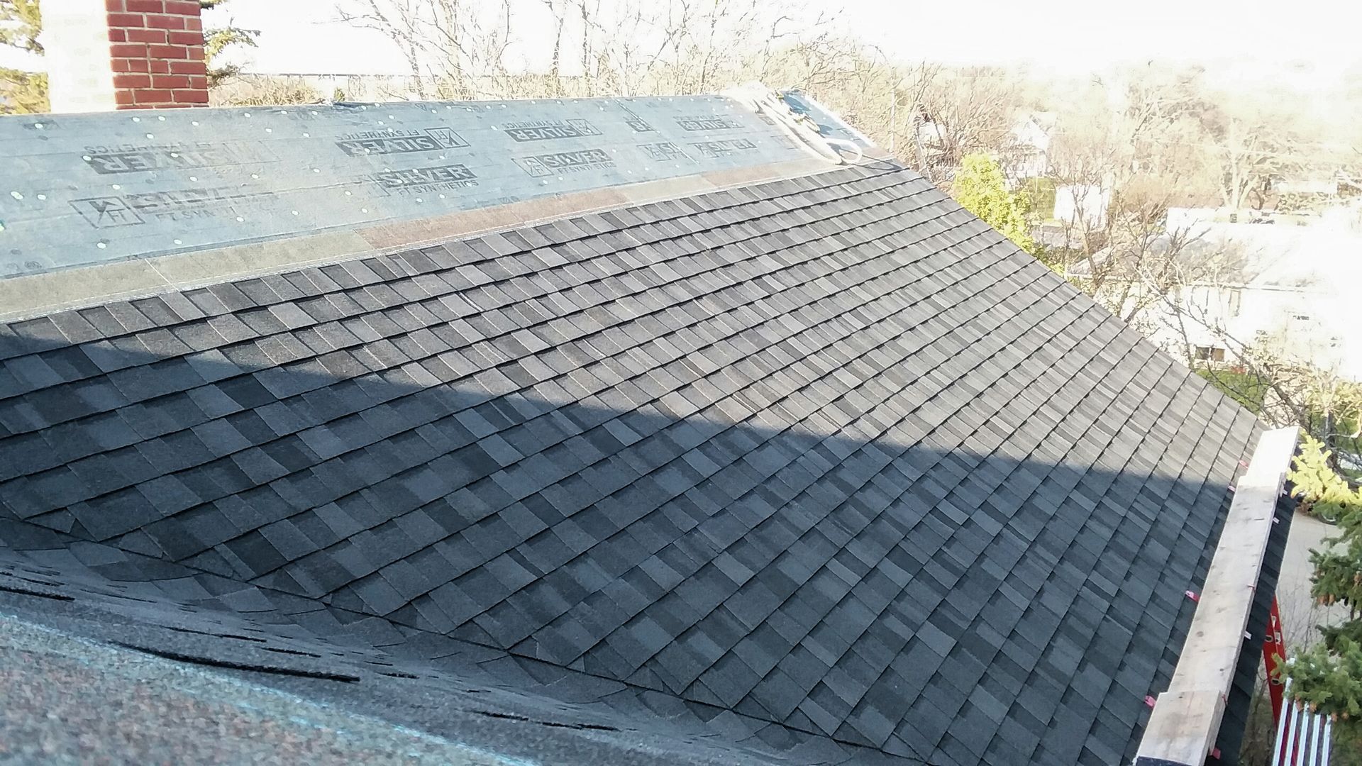 Class 4 Impact Resistant CertainTeed Asphalt Shingles Installed on a Roof near Fargo, North Dakota and Moorhead, MN Metro