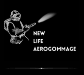 Logo New Life Aérogommage Logo New Life Aérogommage
