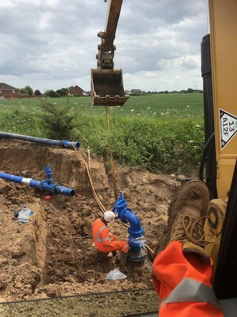 water mains repair