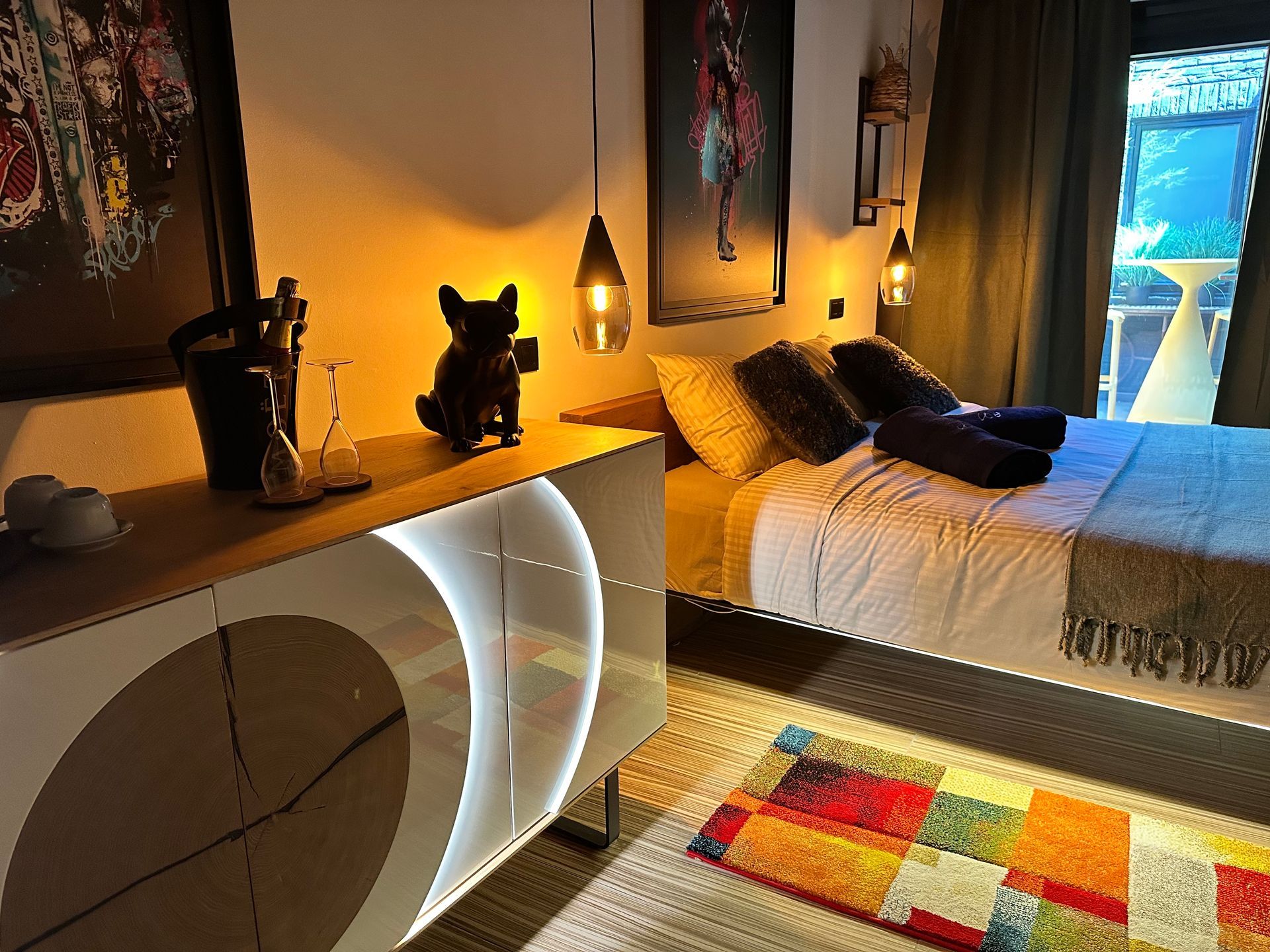 The Lion's Suite, vue principale W'O Waterloo