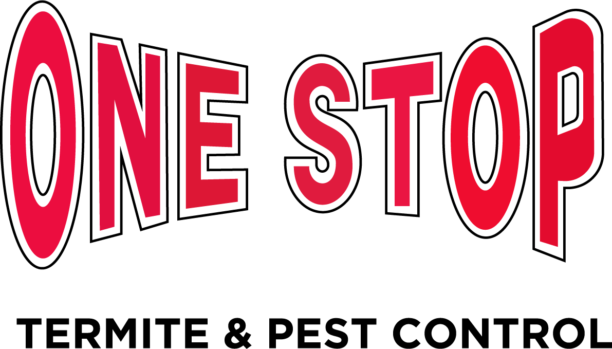 one stop termite and pest control a logo for one stop termite and pest control