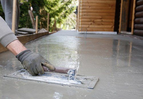 concrete contractors working a commercial concrete job in Warsaw, NY