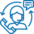 Blue Need Help Icon