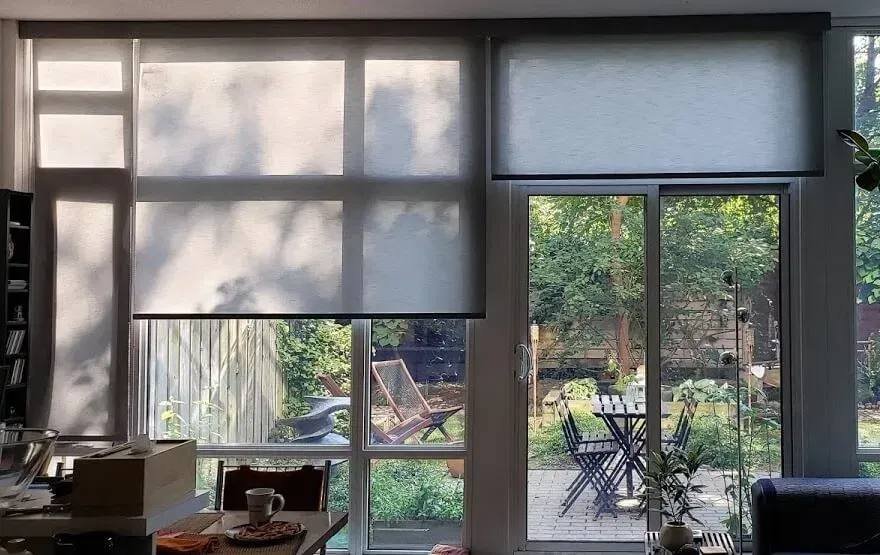 Can You Use Roller Shades on a Sliding Glass Door?