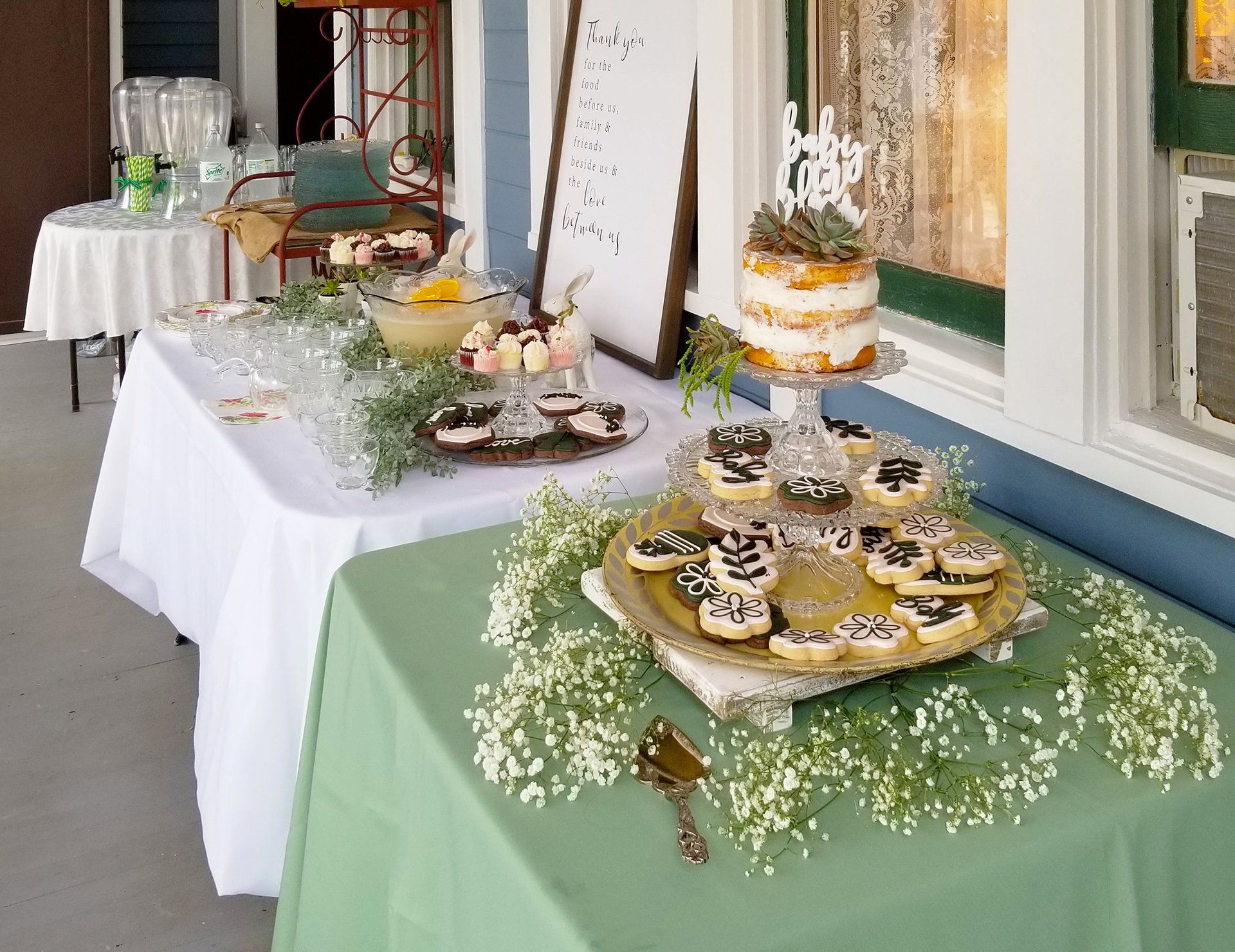 Baby Shower desserts