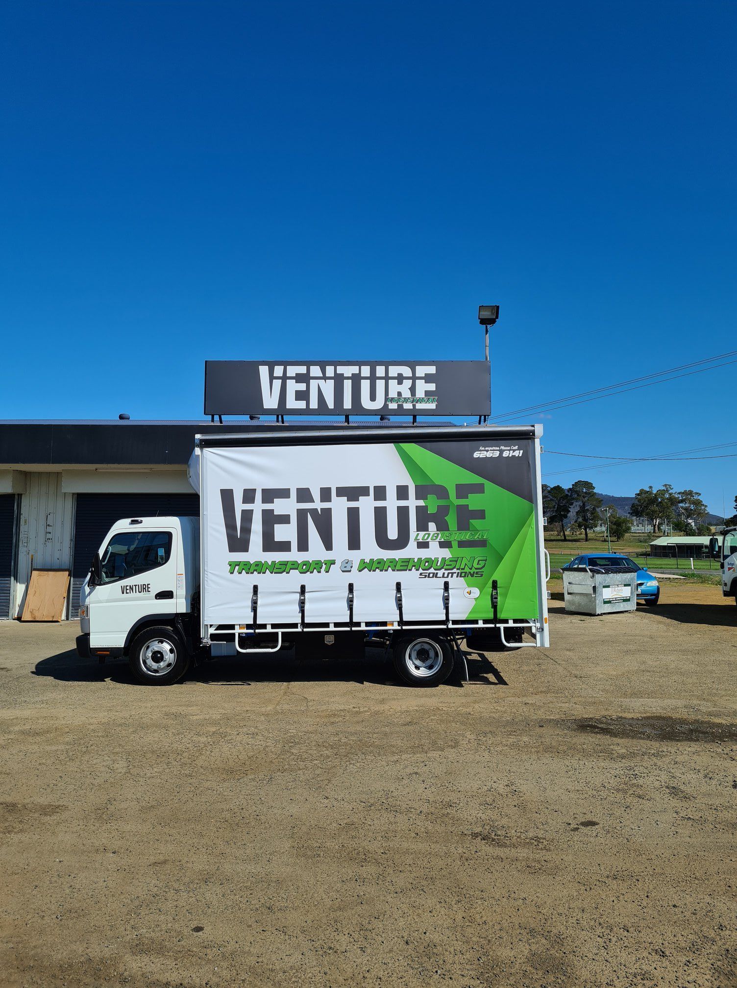 Venture Logistical Delivery Truck