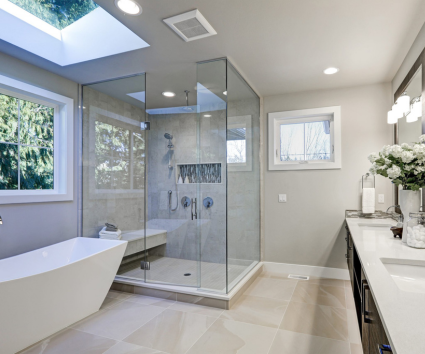 Full Glass Door — custom mirrors in Lowell, MA Full Glass Door — custom mirrors in Lowell, MA
