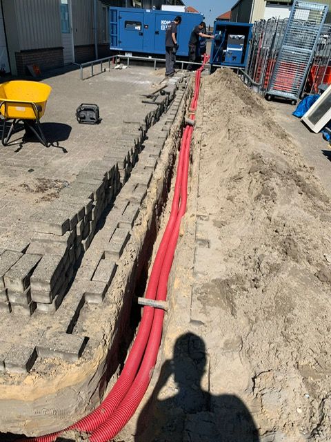 Graafwerkzaamheden, minigraver, grondwerk, infilltratiekratten, leidingen ondergronds