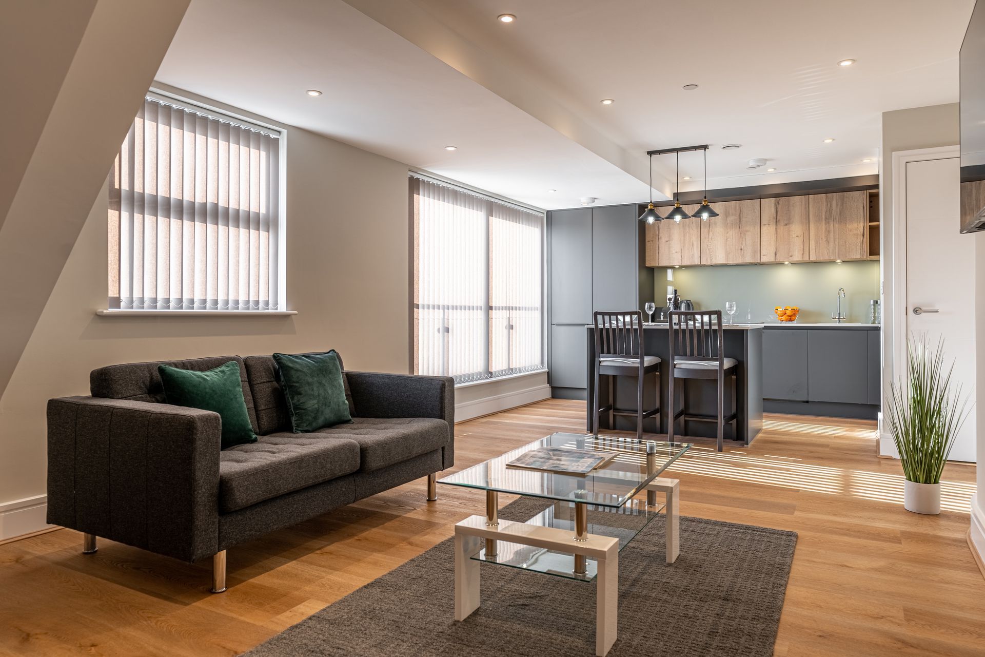 Serviced Apartment in Reading - Living Room
