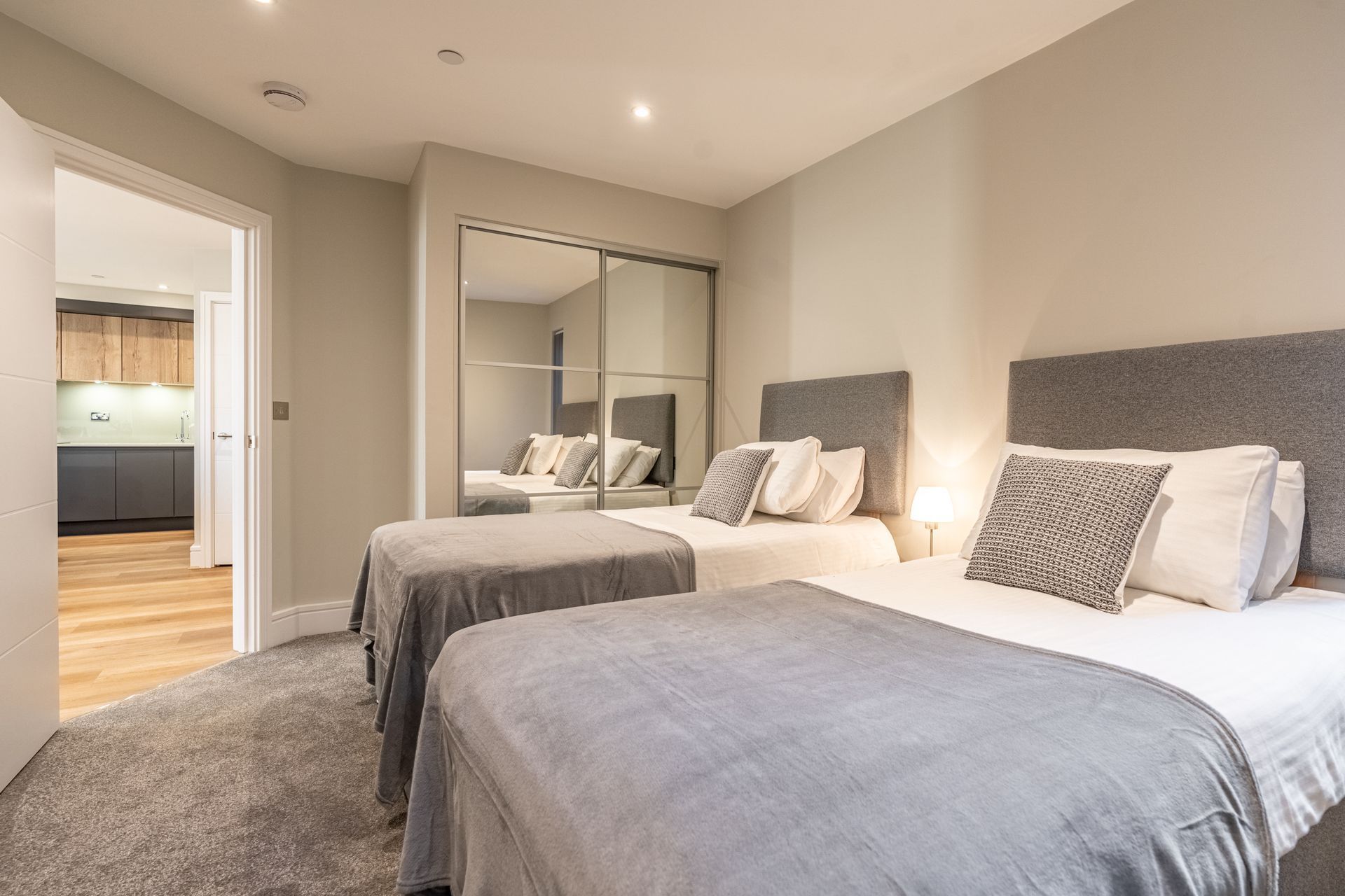 Serviced Apartment in Reading - Bedroom