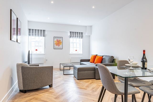 wellington house dining and living area celador apartments