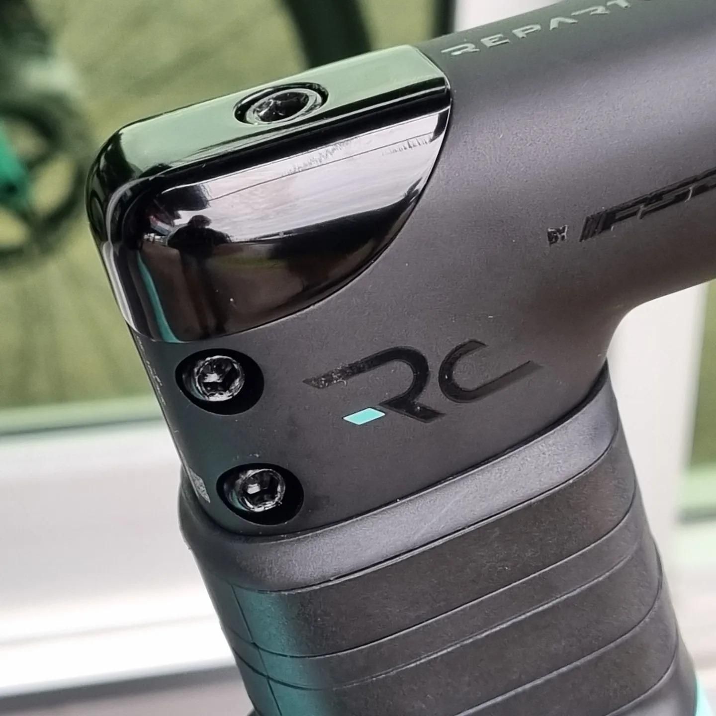 A Close Up Of A Bicycle Stem That Says Rc On It — Trinity Cycle Works In Cairns City, QLD
