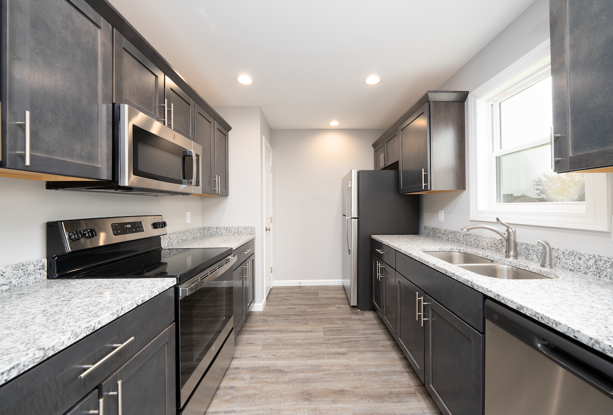 renovated kitchen