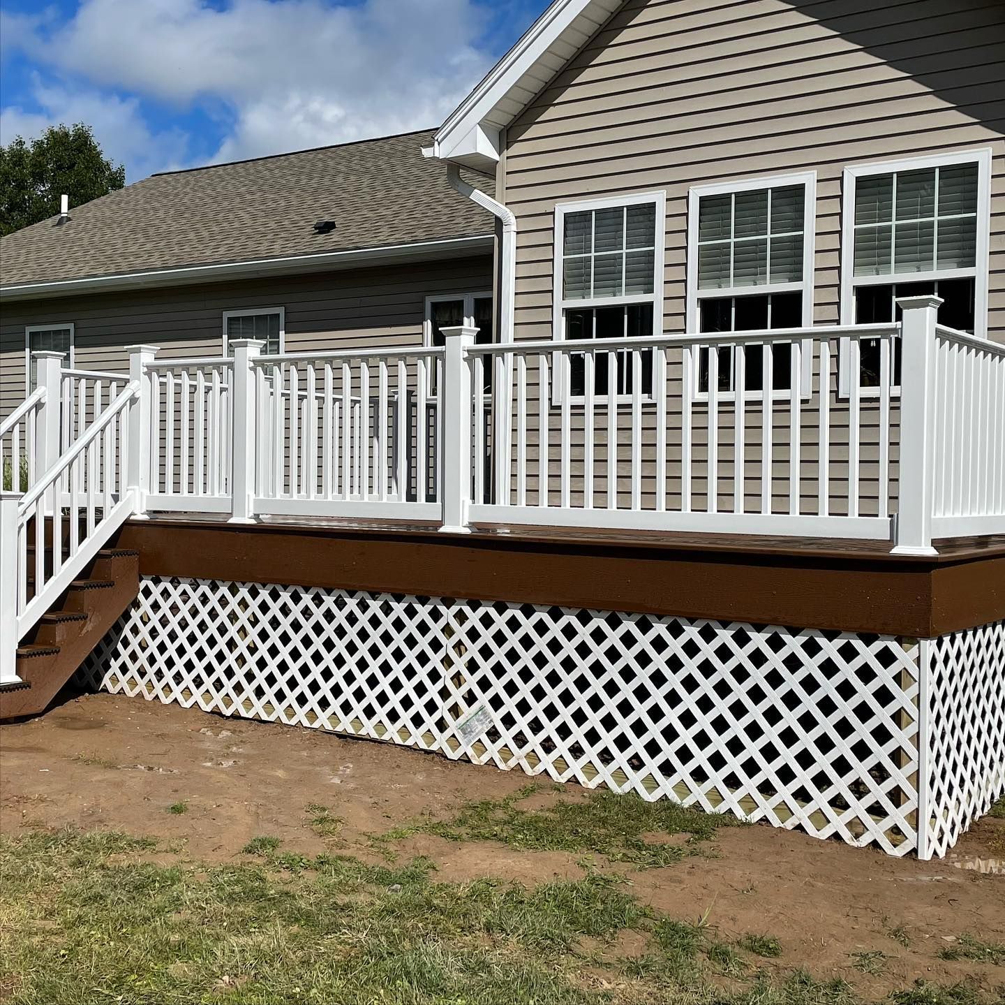 Eye Catching House Deck