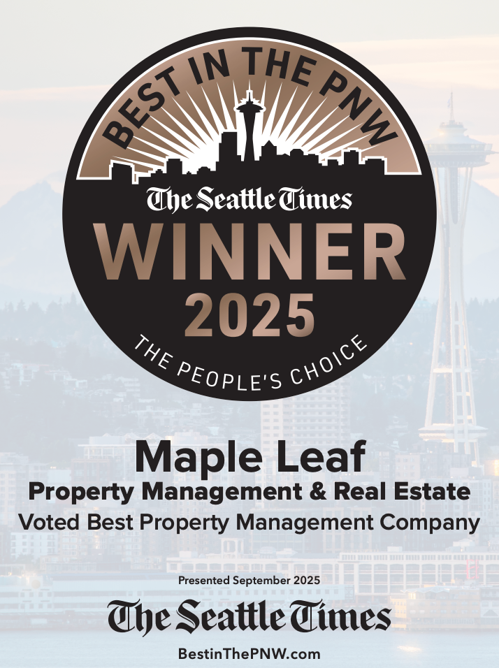 Award from The Seattle Times: