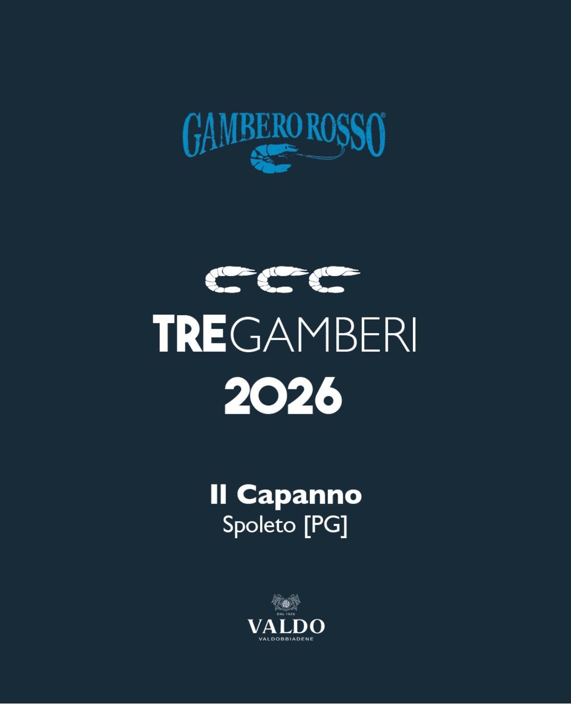 Poster for Gambero Rosso's 
