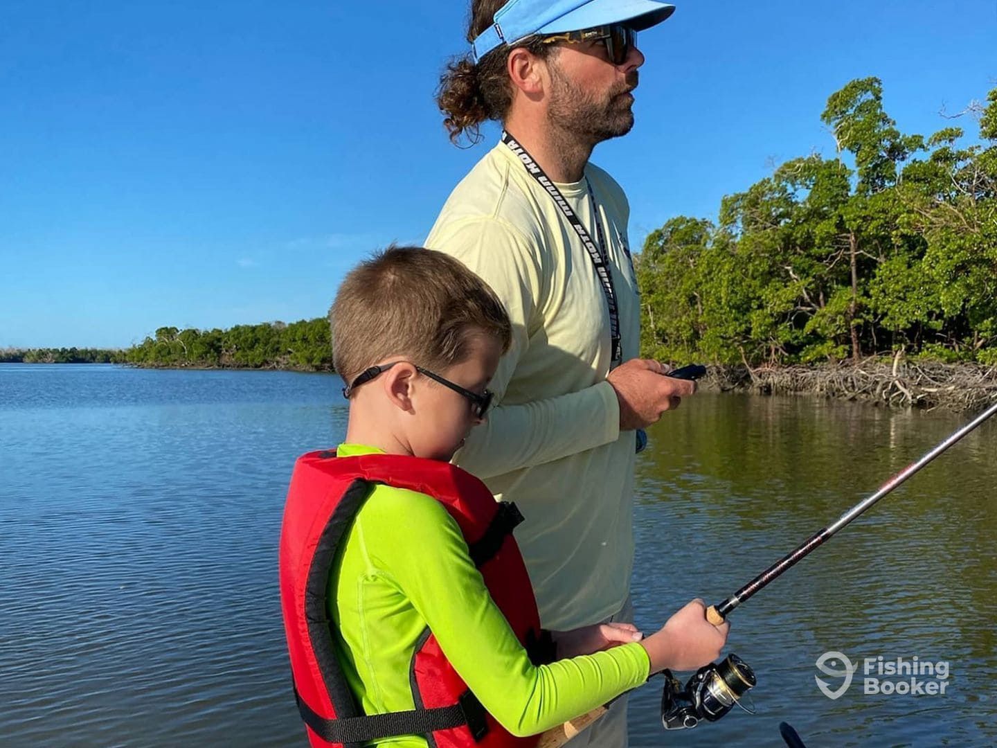 Fishing action shots
