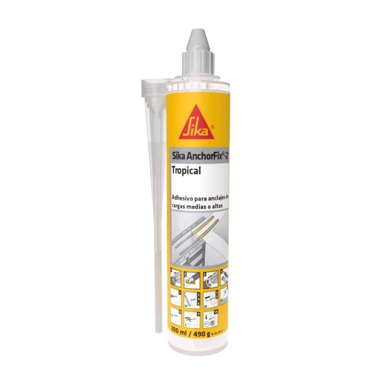 Sika Anchorfix 2X – Adhesivo Anclaje Sika AnchorFix-2X – Anclaje Químico Estructural