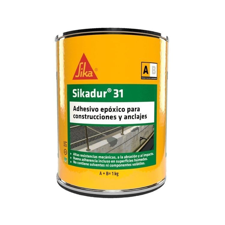 Sika Dur 31 – Adhesivo Epóxico Sikadur 31 – Adhesivo Estructural Profesional