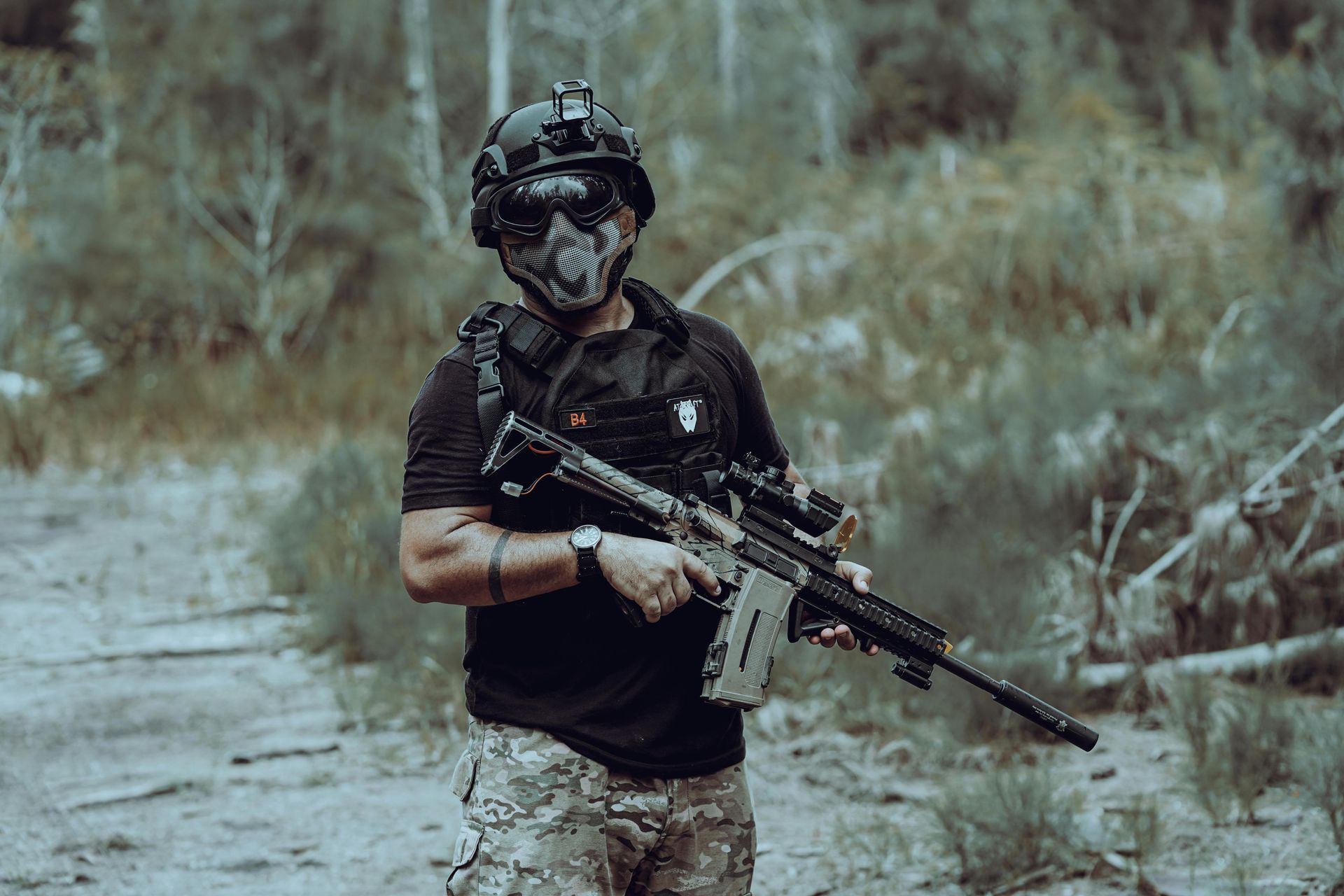 Airsoft Player