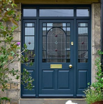 Cypress wood windows and doors
