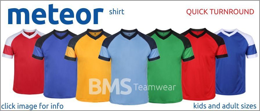 BMS Teamwear Meteor Football Kits