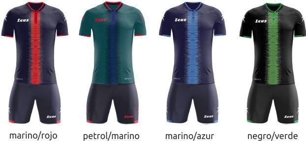 Zeus Perseo Football Kits