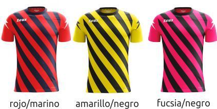 Zeus Zip Camisetas futbol