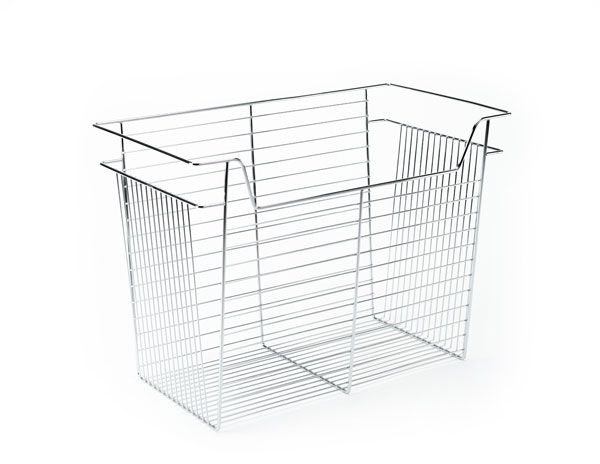 Chrome Color Option for  30x17x14 Sliding Basket Organizer