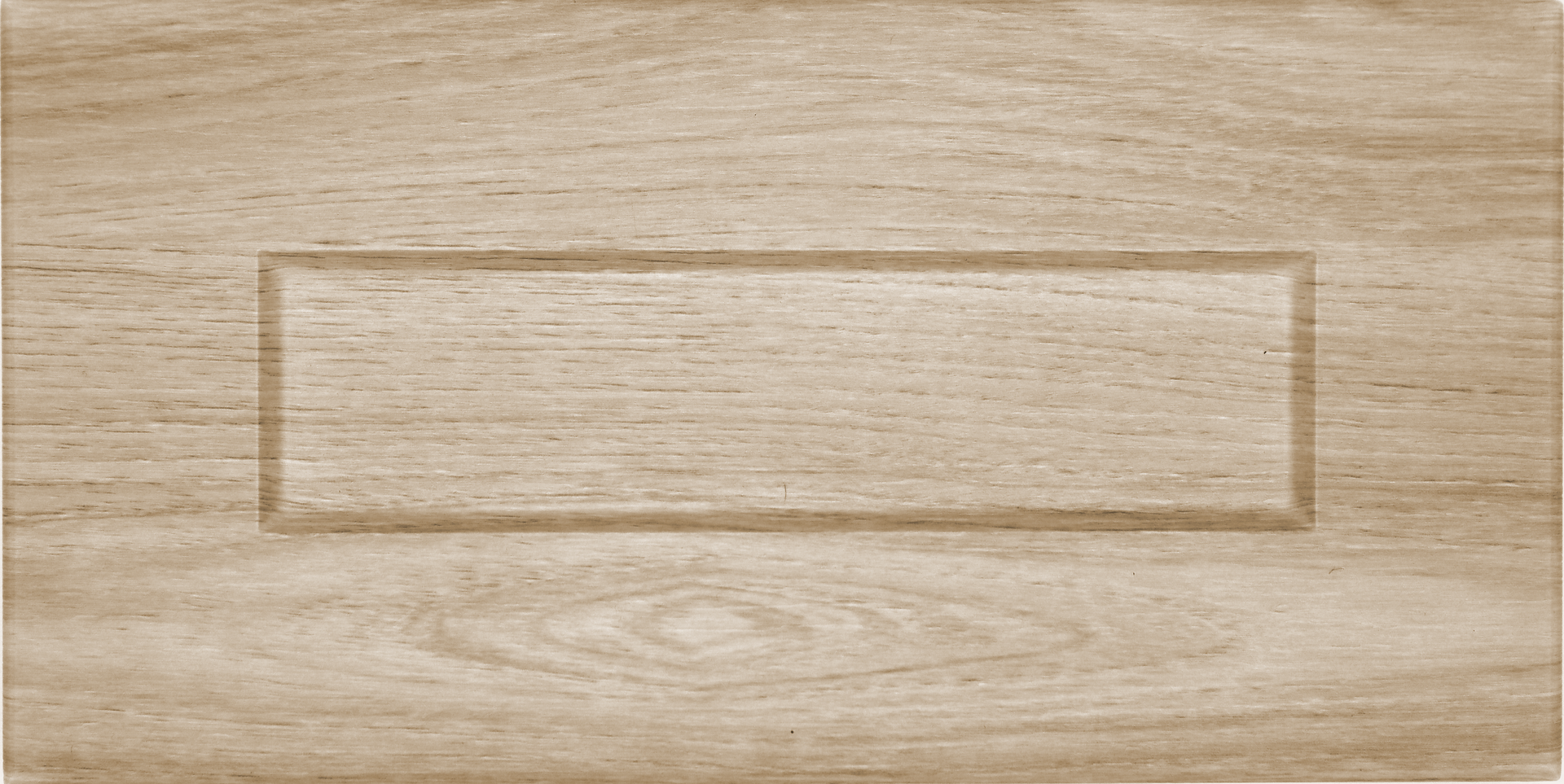 One-Piece Shaker Style Option With Dune Finish