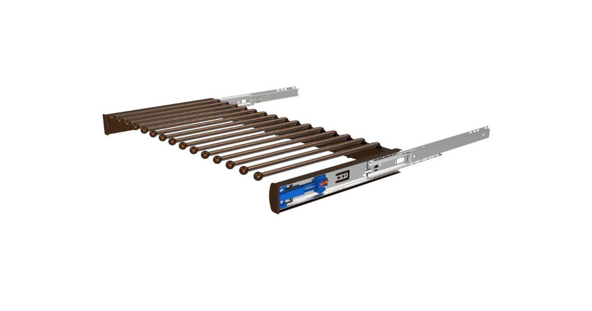 Bronze 30 Inch Classic Pants Rack