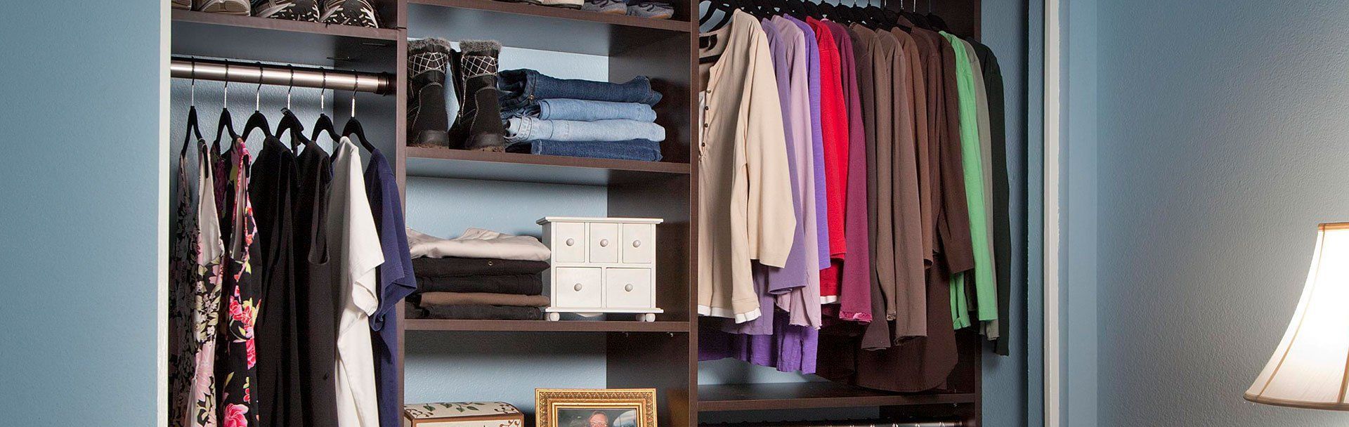 reach-in closets