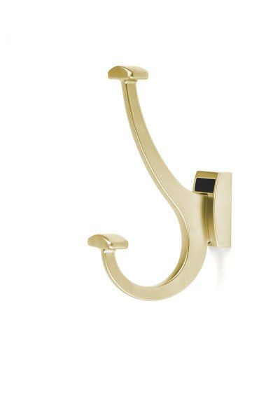 Matte Gold Color Option For Coat Hook Organizer