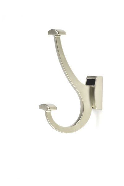Matte Nickel Color Option For Coat Hook Organizer