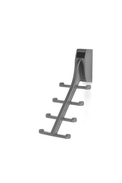 Graphite Color Option For Tie Hook Organizer