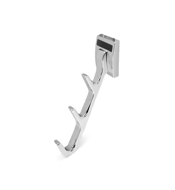 Chrome Color Option For Waterfall Hook Organizer