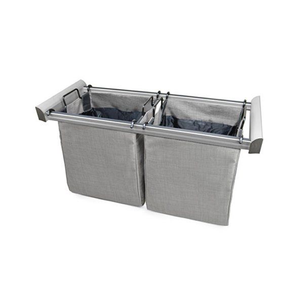 Matte Aluminum Color Option For Laundry Organizer
